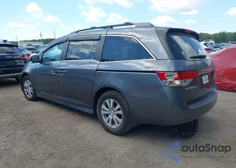 2017 Honda Odyssey Ex-L из США, поврежденный, VIN 5FNRL5H63HB021877